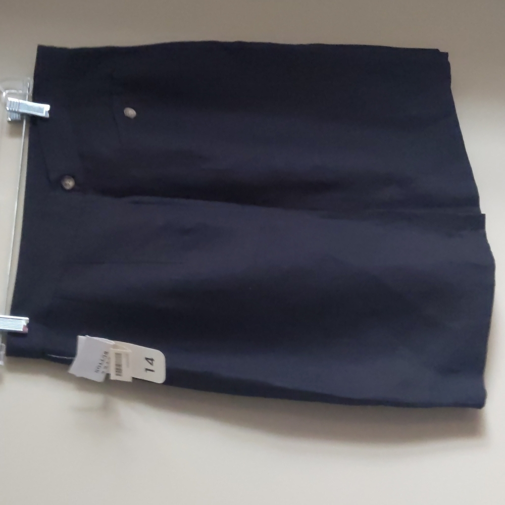 Black Linen Skirt NWT